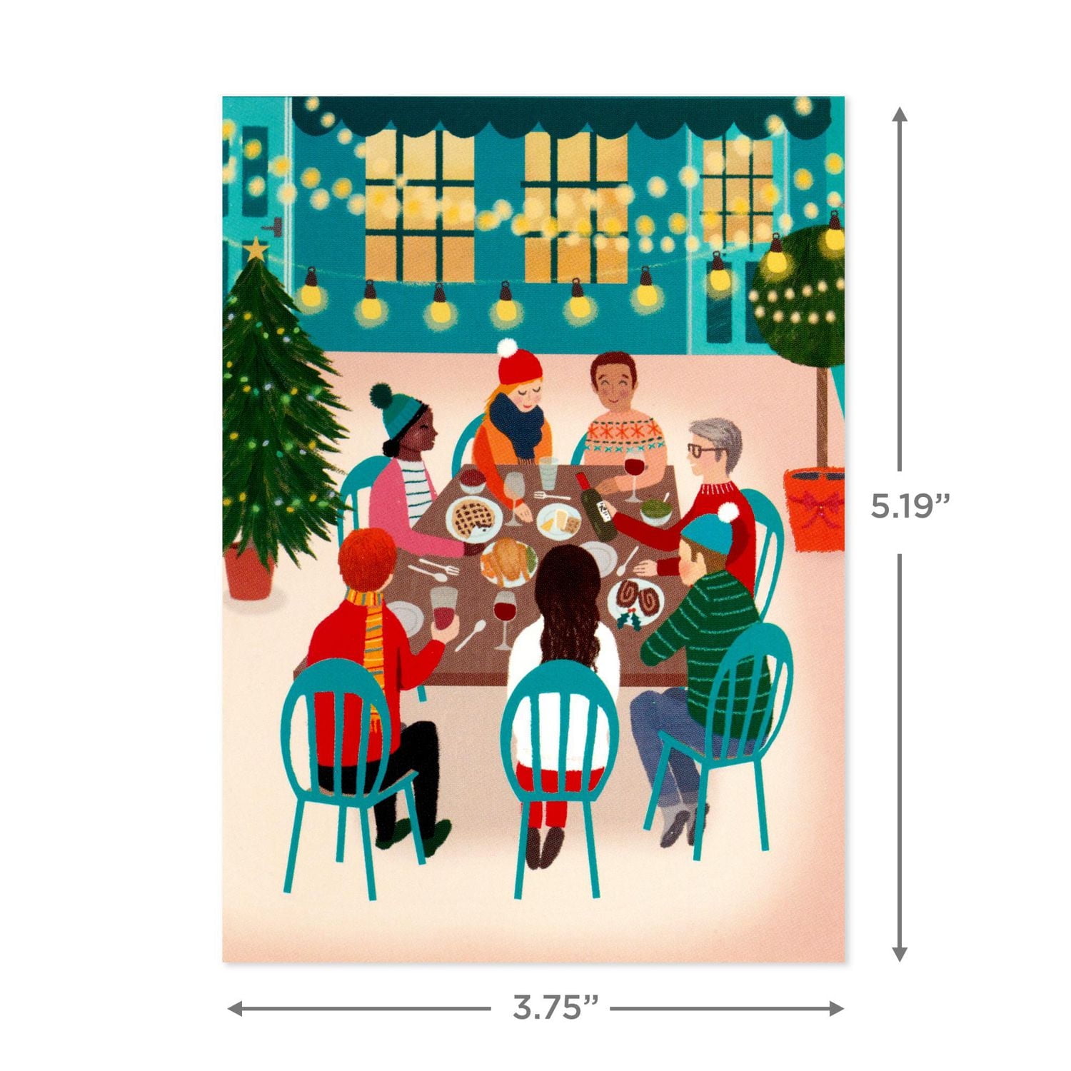 Boîte de cartes de Noël en français, Image Arts, assortiment de motifs aux couleurs vives, paquet de 20 cartes