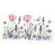 thumbnail image 2 of decorativos florales para pared, adhesivos florales autoadhesivos, floral para fiestas, murales artísticos para sala de juegos,, 2 of 8
