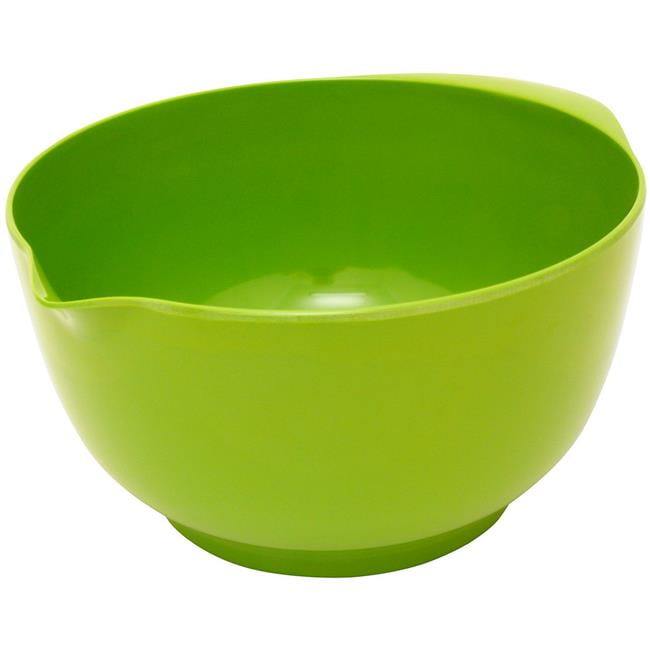 4 litre Melamine Mixing Bowl Green, Pack of 6