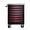Black-7 Drawers, variant on Aukfa Tool Box, 24.5 in 7-Drawer Steel Rolling Tool Chest on Wheels for Workshop Garage, Black