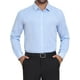 thumbnail image 1 of CAMISAS DE NEGOCIO DE MANGA LARGA PARA HOMBRES CON PATRÓN A CUADROS S AZUL BLANCO, 1 of 5