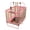 Pink, variant on SkyBound Rectangle Trampoline 36×55", 6-Legs with Safety Enclosure Net, Blue