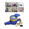 thumbnail image 4 of DN20 Garden Home Metal Cold Water Meter Single Water Flow Wet Table Measuring Tool 20mm Flow Measure Tap ,Accurate Measurement, 4 of 7