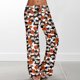 thumbnail image 1 of Kawaii Pajamas for Women Girls Cartoon Cat All Over Print Flannel Christmas Halloween Anime Soft Sleep Pajamas Pants, 1 of 5
