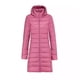 thumbnail image 2 of Chaqueta de plumón nueva de otoño e invierno 2024 para mujer, chaqueta de plumón de pato blanca de diseño largo con capucha desmontable, 2 of 4