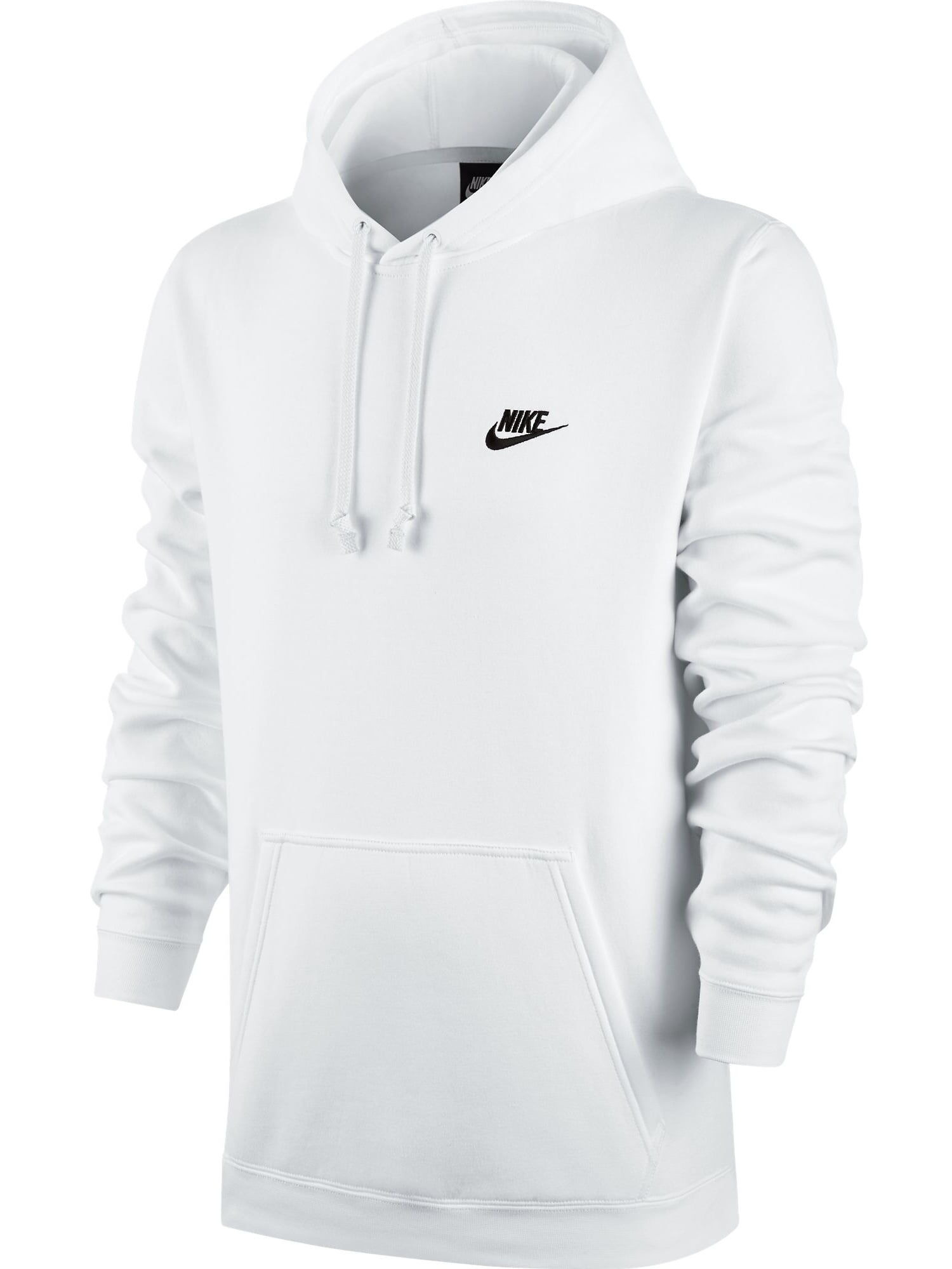 nike hoodie white mens