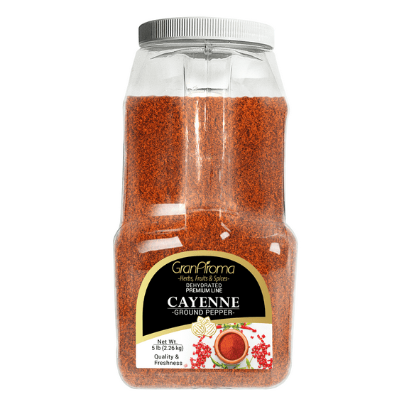 GranAroma Cayenne Pepper, 5 lb, Spicy Flavor, Salsas & Sauces, Versatile Spice