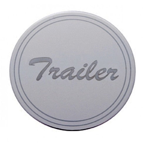 United Pacific 23365 Air Brake Valve Control Knob "Trailer", Stainless