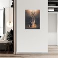 thumbnail image 4 of Elephant Wall Art Mindset Is Everything Wall Decor Inspirational Elephant Pictures Canvas Prints Motivational Wild Animals Painting Framed Modern Artwork for Bedroom Bathroom Living Room Office, 4 of 6
