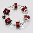 thumbnail image 2 of 6 Coil Electromagnetic Cyclotron Physical Science Experimental Equipment DIY Homemade Model Toys,1Set * 6-coil electromagnetic cyclotrons, 2 of 8