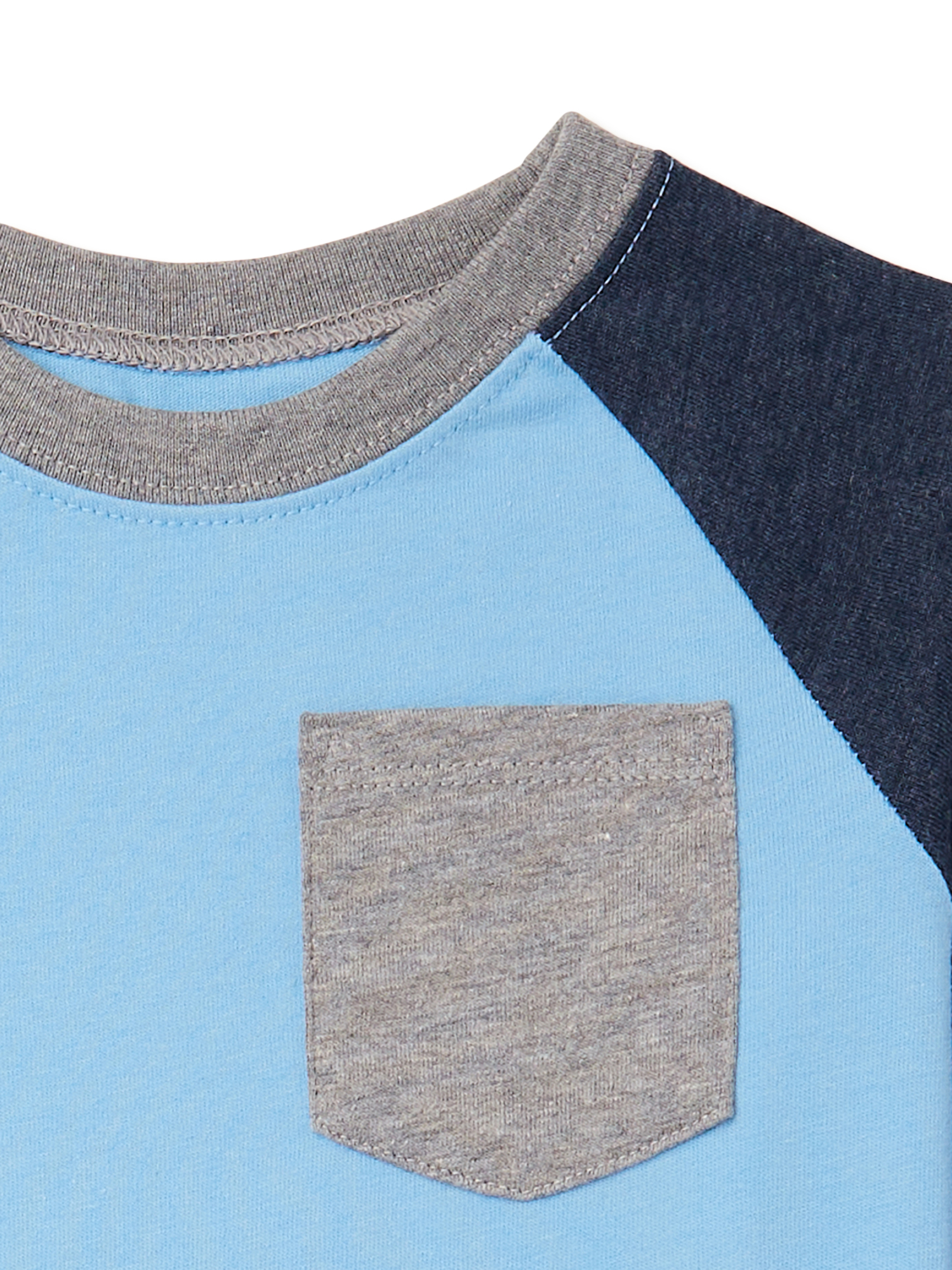 Garanimals Baby and Toddler Boy Long Sleeve Pocket T-Shirt, Sizes 12M-5T