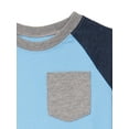 thumbnail image 2 of Garanimals Baby and Toddler Boy Long Sleeve Pocket T-Shirt, Sizes 12M-5T, 2 of 4