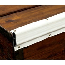 Taylor Made 46086 White Small Double 10' Coil Molded Vinyl Dock Edging