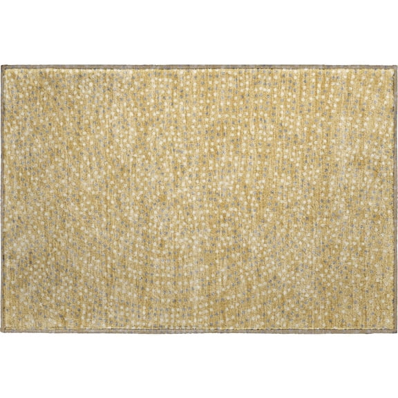 Dalyn Rugs Premium Machine Washable Mayfield AMF1021 Gold 1'8" x 2'6" Rug