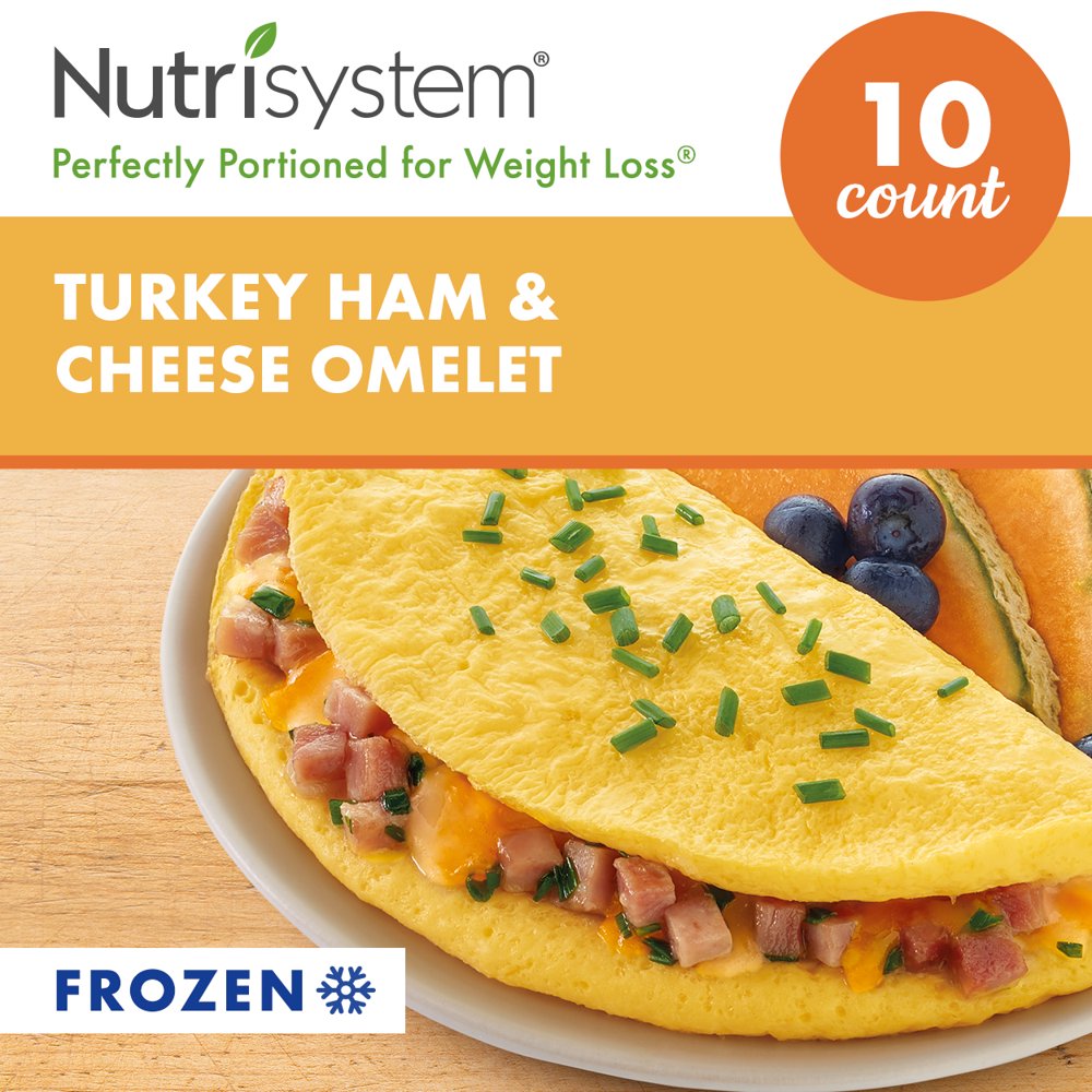 Nutrisystem® Turkey Ham and Cheese Omelet, 10ct. Frozen Breakfasts to