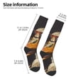 thumbnail image 2 of Naloa Modern Funny Duck Thigh High Socks Extra Long Stretchy Sock Women Over Knee High Opaque Stocking Daily Wear, 2 of 6