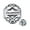 December, variant on Birthstone Charms for Bracelet Sterling Silver CZ Womens Ginger Lyne Collection