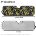 thumbnail image 7 of Uorisanigo Windshield Sun Shade, Front Window Sun Shade, Green Camo Hunting Sunvisor Heat Shield for Jeep, Windshield Cover,Sunshade for Jeep Wrangler TJ JK JL &Gladiator JT 2/4 Door, 1Pc, 7 of 7