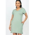 thumbnail image 4 of Mini dress with cap sleeves and pockets., 4 of 11