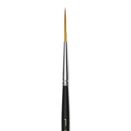 Blick Masterstroke Golden Taklon Brush - Script Liner, Short Handle, Size 1