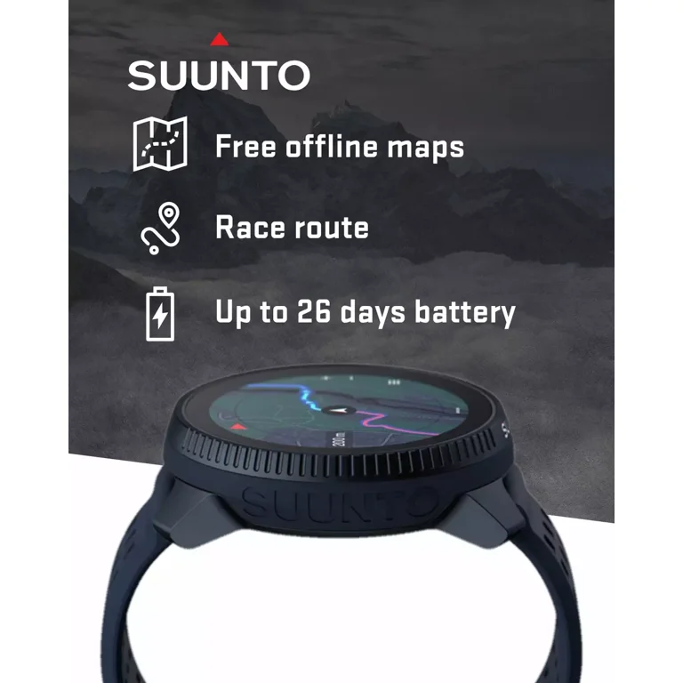 Suunto Race Watch, Midnight, One Size, SS050930000 - Walmart.com