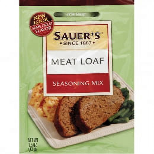 Sauer's Meat Loaf Seasoning Mix, 1.5 oz Packet, 3 Packets