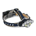 thumbnail image 2 of Linterna Frontal Recargable Superbrillante IPX4 Resistente al Agua 8 LED Bling Bling, 2 of 12