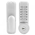 thumbnail image 4 of ANGGREK Mechanical Door Lock,Mechanical Digital Door Lock Set Waterproof Password Push Button Combination Keyless Entry For Home Office,Door Keypad, 4 of 8