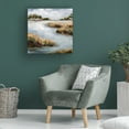 thumbnail image 2 of Canvas Wall Art - Karen Hale 'Can You Hear The Bird Song I' Wall Art for Living Room, Bedroom, or Office Décor by Trademark Fine Art - 18 x 18 Inches, 2 of 4