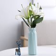 thumbnail image 1 of Florero de estilo nórdico, adornos decorativos para sala de estar, jarrones de plástico de origami para arreglos, decoración del hogar (* 20,5*6 cm), 1 of 5