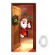 thumbnail image 2 of Tapiz navideño para puerta, colgante festivo, fácil de instalar y reutilizable, estilo festivo, para fiestas en casa, decoración de ventanas, decoración de temporada para el hogar. Blaxill, 2 of 9