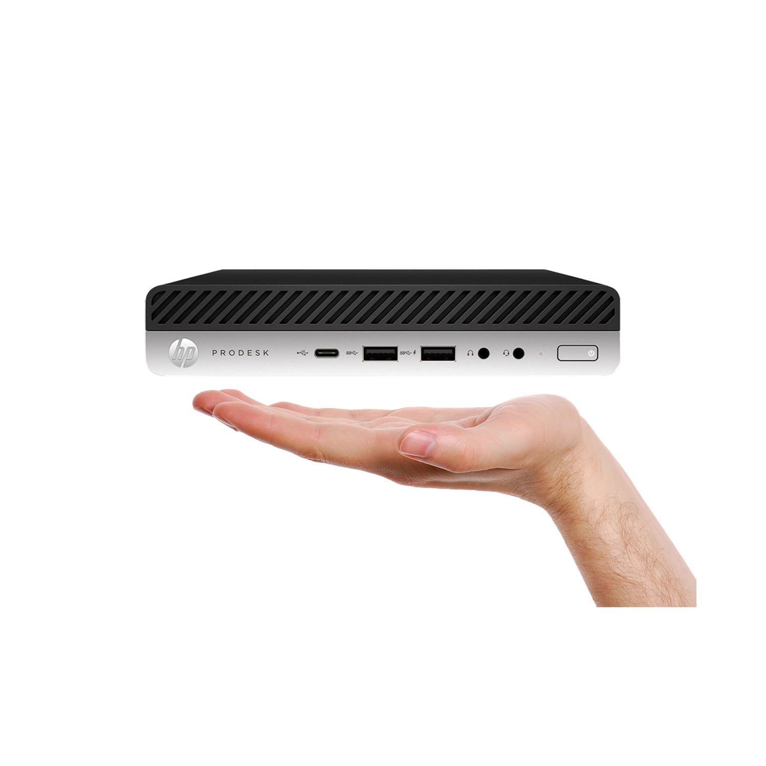 HP ProDesk 600 G3 Mini Desktop - Core i5 7500T Processor - 1TB SSD 16GB DDR4 RAM - Intel HD Graphics - Home/Office Computer - Windows 10 Pro - Black (Refurbished)