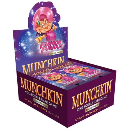 Steve Jackson Games SJG4506-D Munchkin CCG Fashion Furious BD Card Games
