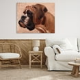 thumbnail image 3 of Stupell Industries Boxer Dog Neutral Portrait Animals & Insects Painting Gallery Wrapped Canvas Art Print Wall Art, 48 x 36, 3 of 8
