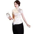 thumbnail image 2 of Estilo Streetwear Cheongsam Qipao Ropa Camisetas Camisas para Mujer Ropa, 2 of 5