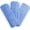 Blue, variant on Washable Microfiber Mop Head 3 Pack - Microfiber Replacement Mop Pads 16 x 5.5 Inches for Cleaning of Wet or Dry Floors - Professional Home/Office Cleaning Supplies, Green Color