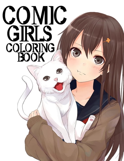 Anime Girl Coloring Book For Adults 39 Kawaii Cute and Sexy MangaStyle Coloring  Pages Men Will Love by Sora Illustrations  Goodreads