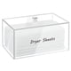 thumbnail image 1 of Caja de almacenamiento acrílica Simetufy con soporte para sábanas para secadora, 1 of 7