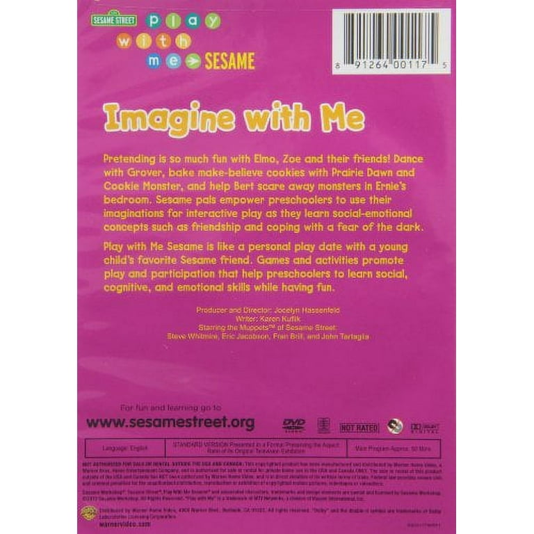 Imagine With Me: Play With Me Sesame (DVD) - Walmart.com