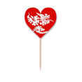 thumbnail image 1 of Happy Life Exhibits Beautiful Toothpick Flags Heart Lable Cupcake Picks, 1 of 3