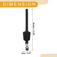 thumbnail image 4 of Gancho Universal para Reposacabezas de Asiento de Automóvil, 1 Pcs, Negro, 11.26"x1.97", 4 of 7