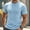 Sky Blue, variant on Dolkfu Black Graphic Tees Minimalist Crew Neck Short Sleeve Pull-on T-Shirts Solid Modern Athletic Tops Black,S