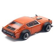 Skyline GT-R V8 Drift Kenmeri RHD (Right Hand Drive) Orange Metallic 1/64 Die Cast Model Car by Pop Race
