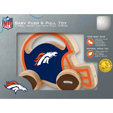 NFL Denver Broncos Push & Pull Toy by MasterPieces