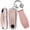 new style-3-btn-pink, variant on Key Fob Cover Compatible with Porsche Panamera Cayenne Taycan 911 Carrera 2017-2025 Keychain Case Holder Protector,new style-3-btn-pink