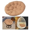 thumbnail image 4 of Cojín de repuesto pa asiento de Patio, cojines , poliéster sólido, 24 "x 24", cojín pa asiento de exterior columpio, sillas d Sunnimix Cojín de asiento de columpio, 4 of 8