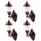 thumbnail image 1 of 4pcs Lámpara de pared en miniatura decorativa Modelo de muñeca House Mesa de arena Lámpara de pared Decoración, 1 of 4
