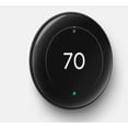 thumbnail image 2 of Google Nest Learning 4th Gen learning Thermostat With 2 Pack Google Nest Temperature Sensor 2nd Gen - Polished Obsidian - GA05557-US, 2 of 7