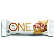 One Protein Bar, Cinnamon Roll (24 bars)