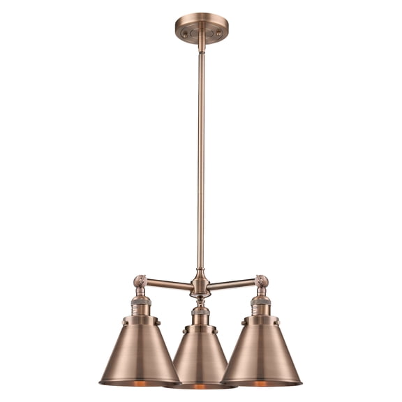 Innovations Lighting 207 Appalachian Appalachian 3 Light 21" Wide Chandelier - Copper